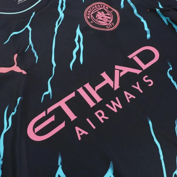 Manchester City Third Away Kit Jersey+Shorts 2023/24 - Image 5