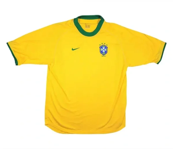 Brazil 2000 Retro Jersey Home