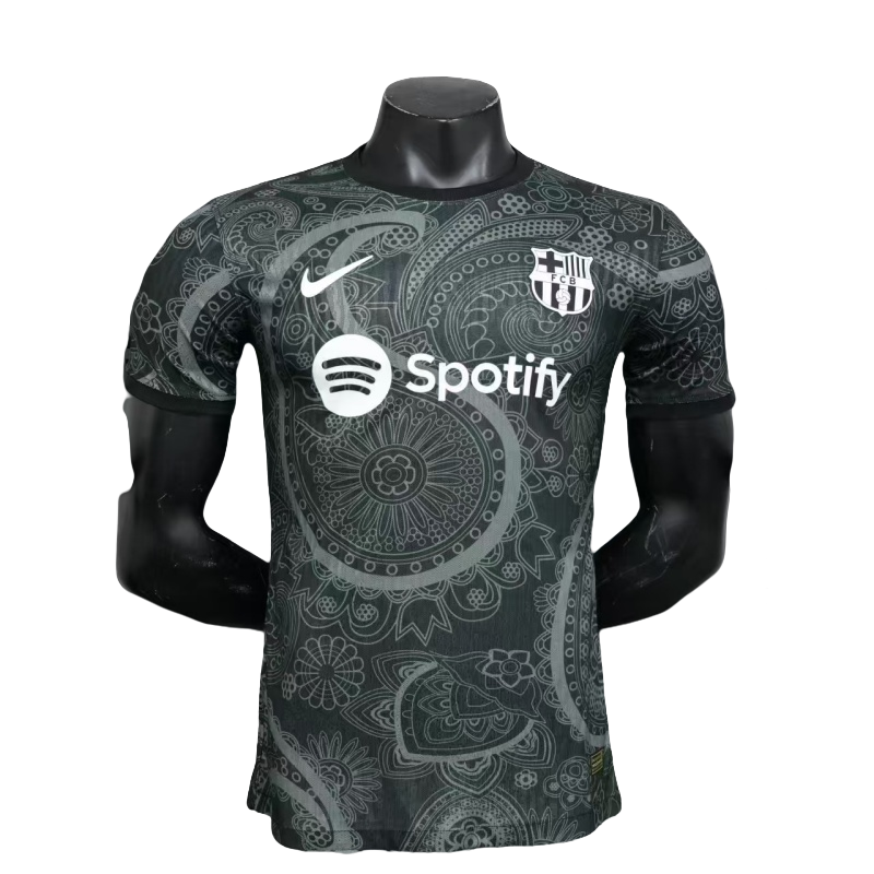 2024/25 Barcelona Away Jersey Spotify Logo Without Text Player Version