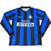 2009/10 Inter Milan UCL Final Retro Home Long Sleeve Jersey