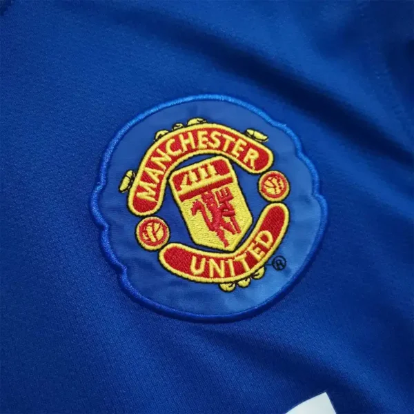 08-09 Manchester United Home Retro Jersey #7 Ronaldo Long Sleeve - Image 8