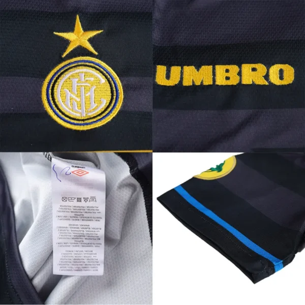 1997/98 Inter Milan Retro Jersey Europa League Away - Image 7