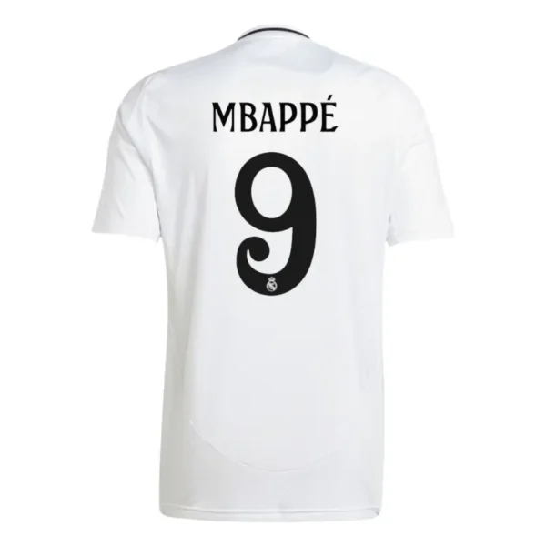 Real Madrid Home MBAPPÉ #9 KROOS #8 ARDA GÜLER #24 Jersey 2024-25 - Image 2