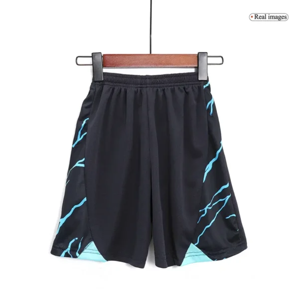 Kids Manchester City Third Away Kit Jersey+Shorts 2023/24 - Image 6