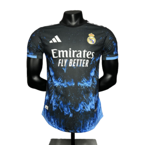 24-25 Real Madrid Ocean Blue Player Version Soccer Jersey