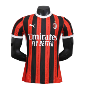 24-25 AC Milan Home Soccer Jersey Player Version
