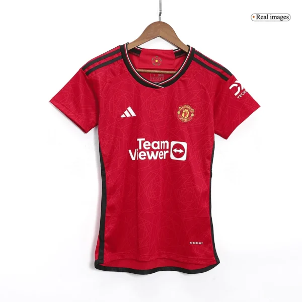 2023/24 Women's Manchester United Home Jersey - Image 3