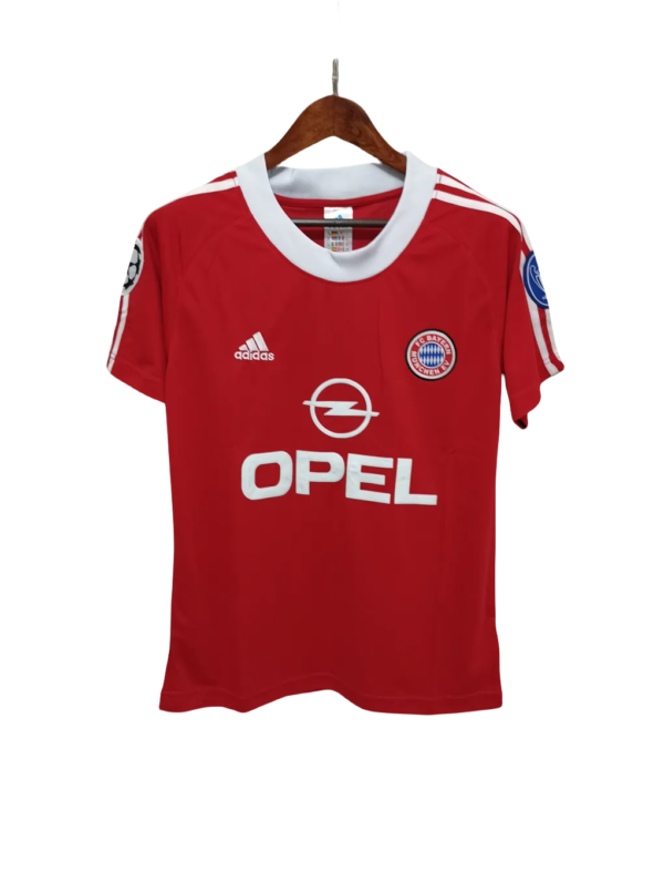 01-02 Bayern Munich Retro Jersey Home UCL