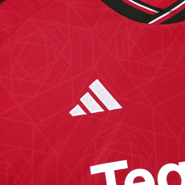 2023/24 Manchester United Jersey Home - Image 7