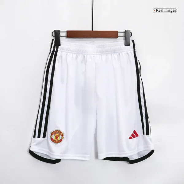 2023/24 Manchester United Home Kit Jersey+Short - Image 6
