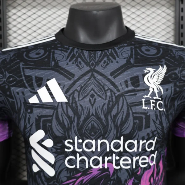 2024-2025 Liverpool Fire Phoenix Player Edition Football Jersey - Image 3