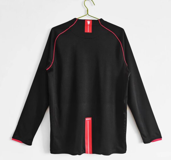 07-08 Retro Long Sleeve Manchester United #7 Ronaldo Third  Away Soccer Jersey - Image 14