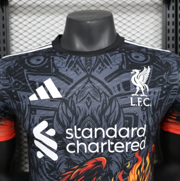 2024-2025 Liverpool Fire Phoenix Player Edition Football Jersey - Image 3