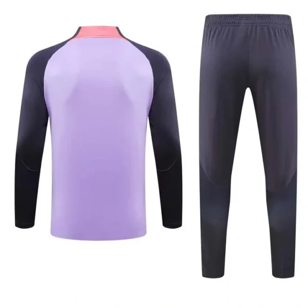 Liverpool Half-Pull Training Suit Purple Jersey 2023 - Image 2