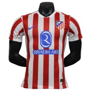 2025/26 Atletico Madrid Home Shirt Soccer Jersey Player Version