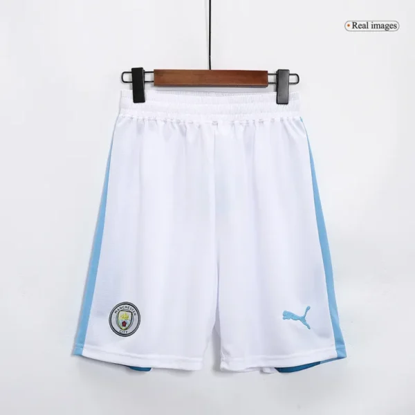 Manchester City Home Jersey Kit(Shirt+Shorts) 2023/24 - Image 10
