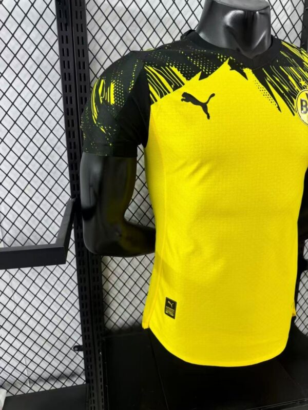 2025-26 Borussia Dortmund Home Soccer Jersey Player Version - Image 6