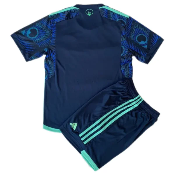 2023-24 Kids Leeds United Away Kit Jersey+Shorts - Image 2