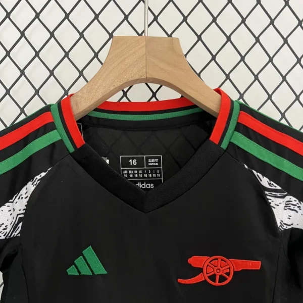 24-25 Arsenal Away Soccer Kids Kit Jersey+Shorts - Image 6