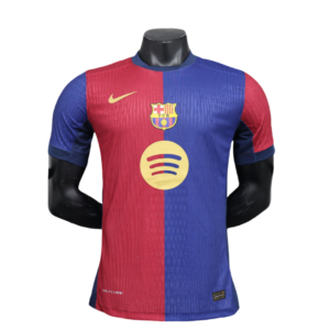2024-25 Barcelona Home Soccer Jersey Player Edition