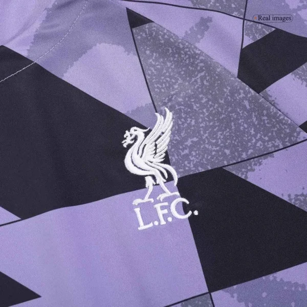 23-24 Liverpool Pre-Match Training Jersey - Image 3