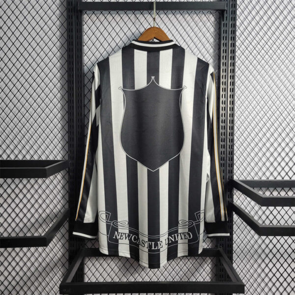 Adidas Newcastle United Retro Home Long Sleeve Football Jersey 97-99 - Image 4