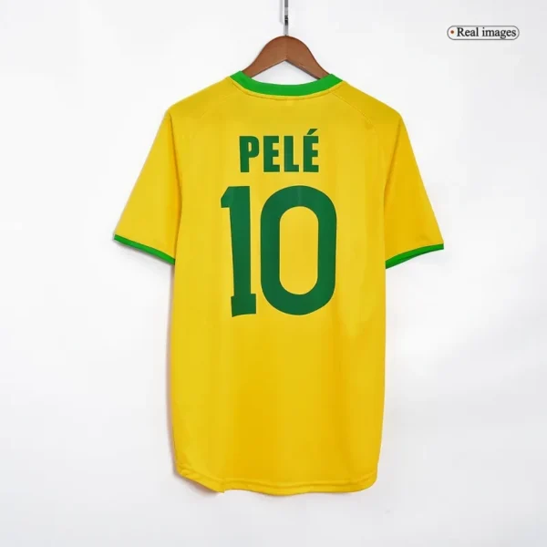 Brazil World Cup 1970 Retro Jersey Home - Image 2