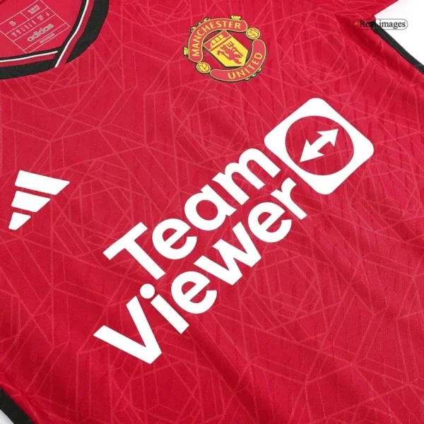 2023/24 Manchester United Home Jersey Player Version - Image 8