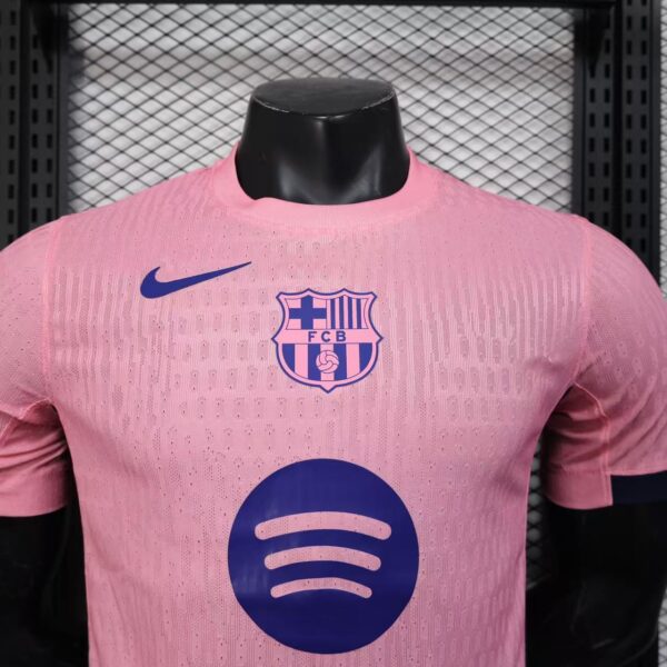 2025/26 Barcelona Third Jersey Without Spofity Text Player Version - Image 3
