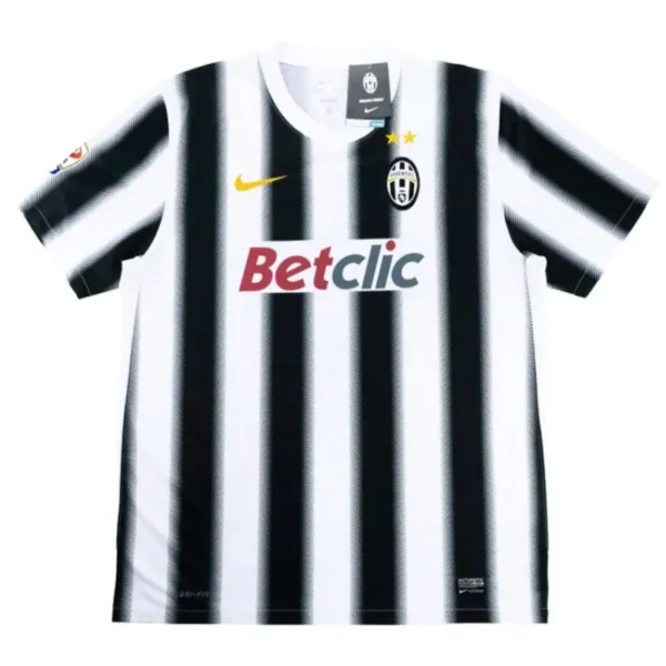 2011-12  Juventus Del Piero #10 Retro Jersey Home Replica - Image 2
