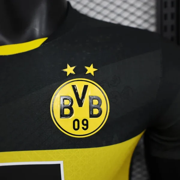 24-25 Borussia Dortmund Away Soccer Jersey Player Version - Image 4