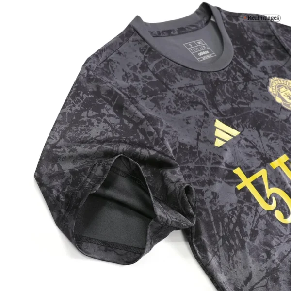 Manchester United Stone Roses Pre-Match Kit Football Jersey 23/24 - Cutejersey - Image 8