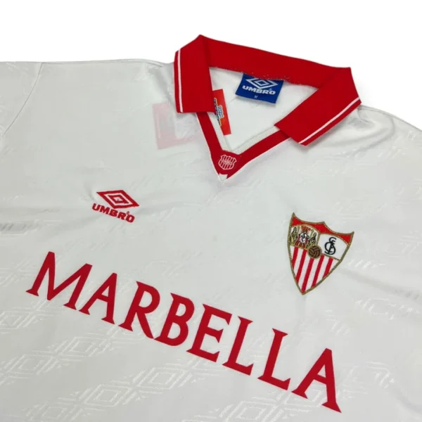 Sevilla Retro Home Jersey 1994/96 - Image 4