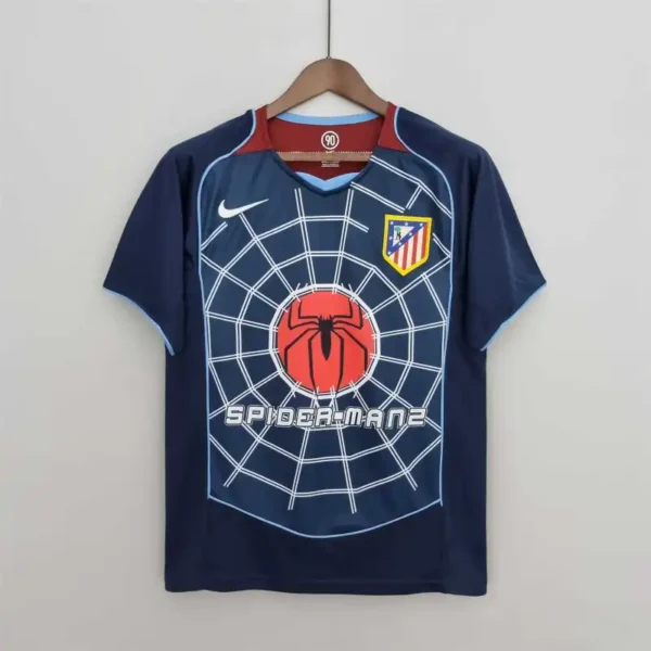 2004-2005 Atletico Madrid Retro Away Soccer Jersey Fan Version - Image 2