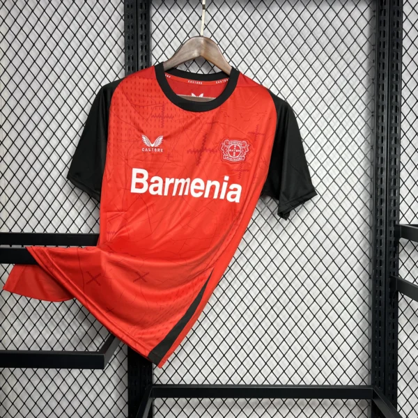 24-25 Bayer 04 Leverkusen Home Soccer Jersey - Image 7
