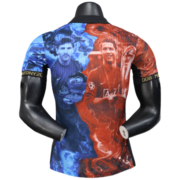 Manchester United Chelsea Messi Ronaldo Joint Commemorative Shirt 25-26 - Image 2