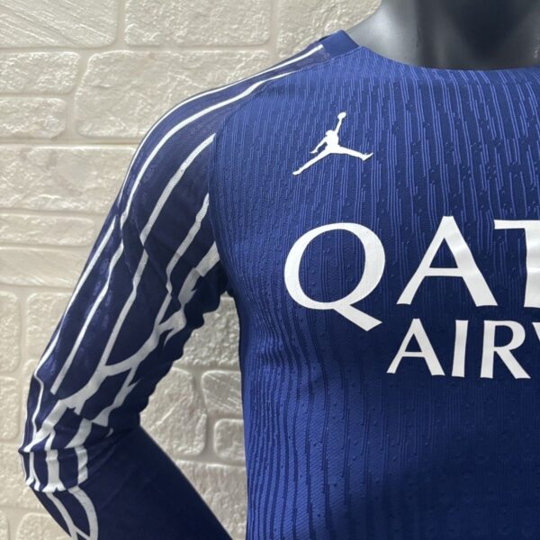PSG Jordan Shirt Fourth Stadium Jersey Long Sleeve Player Version 24-25 - Image 4