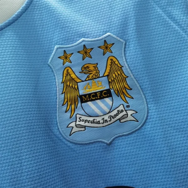 Manchester City Retro Home Jersey 2013/14 - Image 3