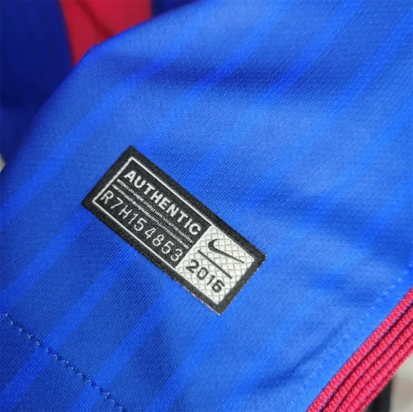 2016-17 Barcelona Home Retro Jersey - Image 8