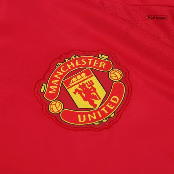 2024/25 Manchester United Home Long Sleeve Jersey - Image 6