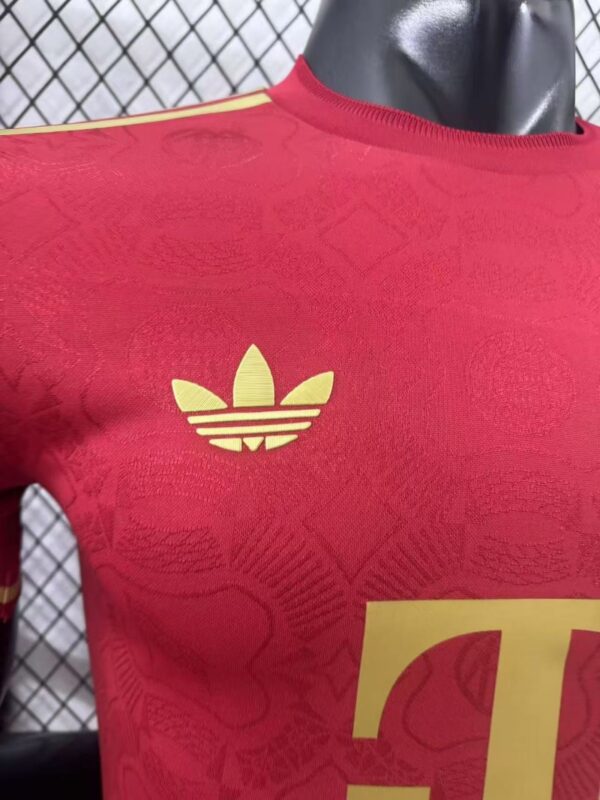 2025-26 Adidas Men's FC Bayern Munich 125th Anniversary Shirt - Image 4