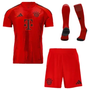 2024/25 Bayern Munich Home Whole Kit(Jersey+Shorts+Socks)