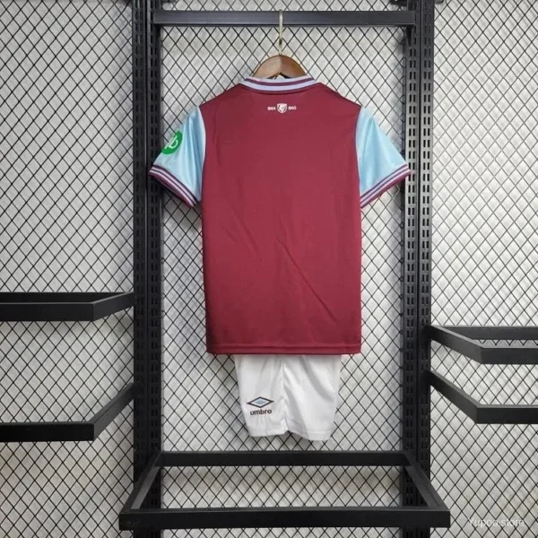 2024/25 Kids West Ham United Home Kits - Image 4