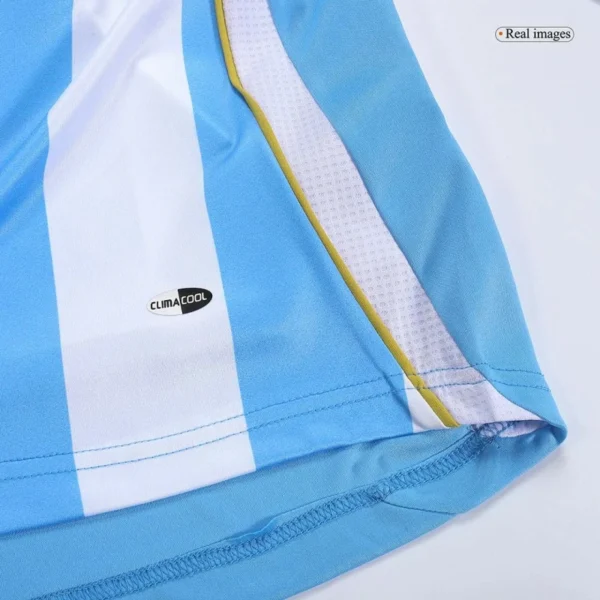 Retro Argentina Home Long Sleeve Jersey World Cup 2006 - Image 6