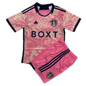 2023/24 Kids Leeds United Third Kit Jersey+Shorts