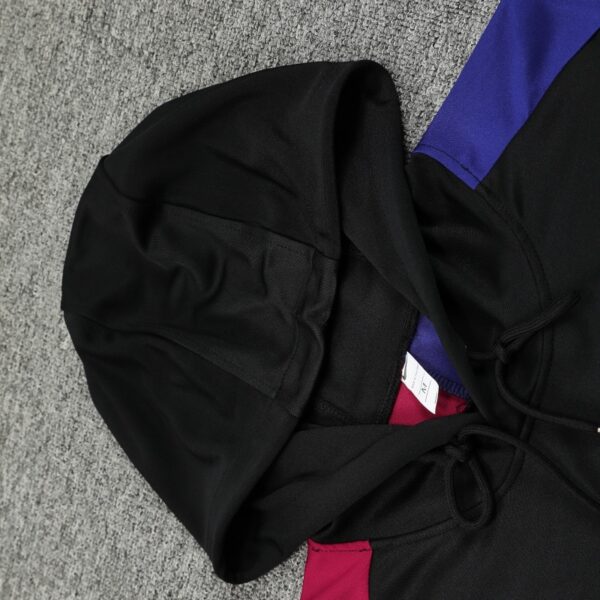 2024-25 Barcelona Zipper Sweatshirt Kit(Top+Pants) White - Image 4