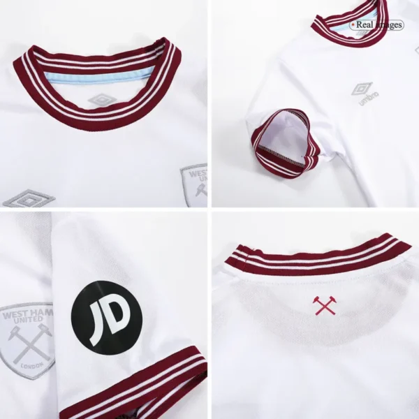 2023/24 Kids West Ham United Away Kit Jersey+Short - Image 6