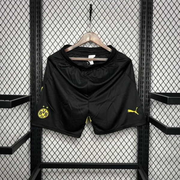 24-25 Borussia Dortmund Home Soccer Shorts - Image 3