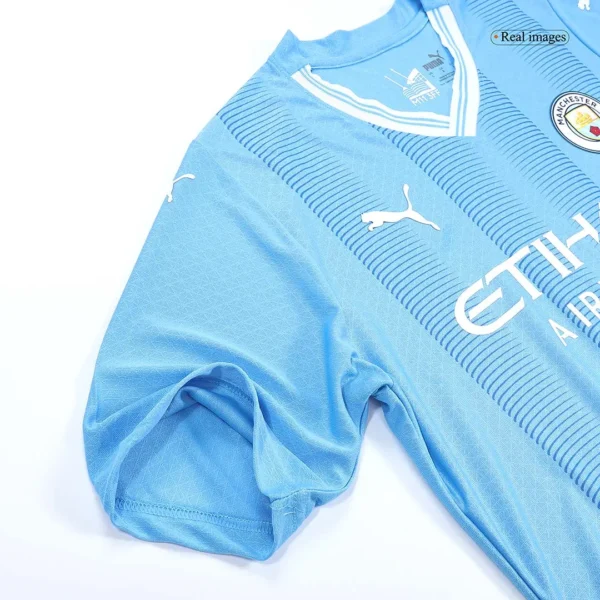 2023/24 Manchester City Home Jersey Player Version - Image 8