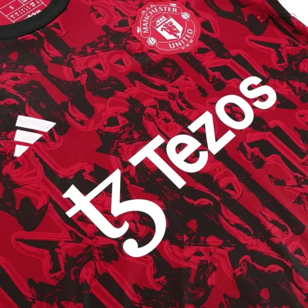 2023/24 Manchester United Pre-Match Jersey - Image 7